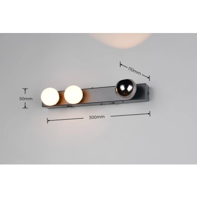 Arpino kinkiet LED 8W 1000lm CCT czarny, biały 238270332