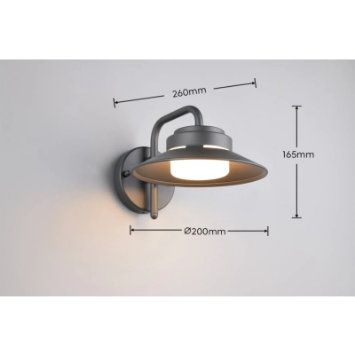 Atrato kinkiet IP44 1xGX53 czarny 218260142