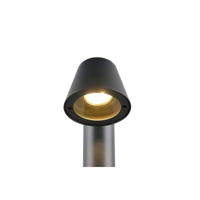 Beni lampa stojąca IP44 1xGU10 czarna 460360142