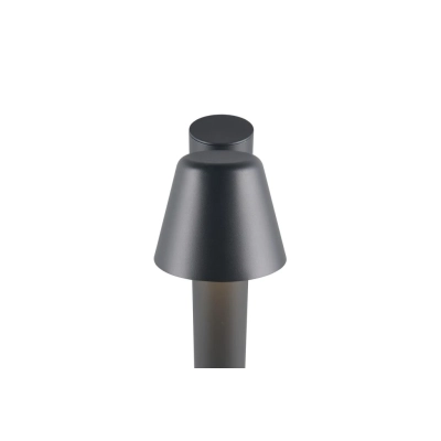 Beni lampa stojąca IP44 1xGU10 czarna 460360142
