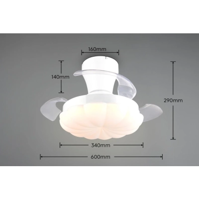 Boras lampa sufitowa LED 22W 2500lm CCT biała R69542131
