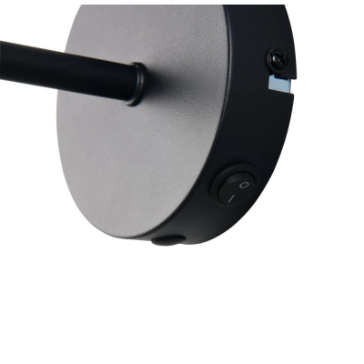 Calvi kinkiet 1xE14 czarny R26781732