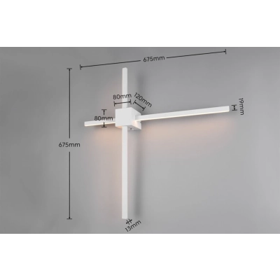 Cassino kinkiet LED 14W 1700lm CCT biały 237770131