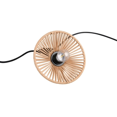 Chain lampa wisząca IP44 10xE27 80lm 3000K czarna R74771532