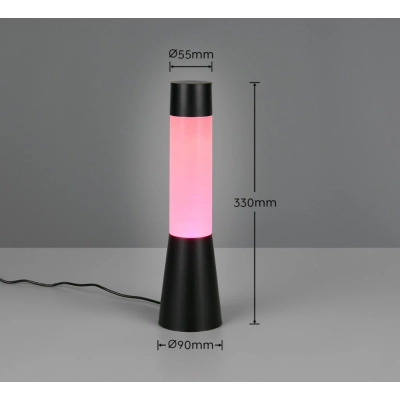 Cirrus lampka stołowa LED 1W czarna R53491132