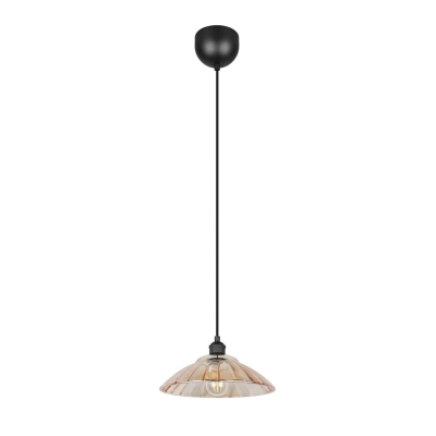 Eluna lampa wisząca 1xE27 czarna R36521032