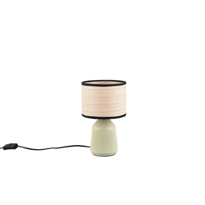 Formentera lampka stołowa 1xE14 zielona R56801915