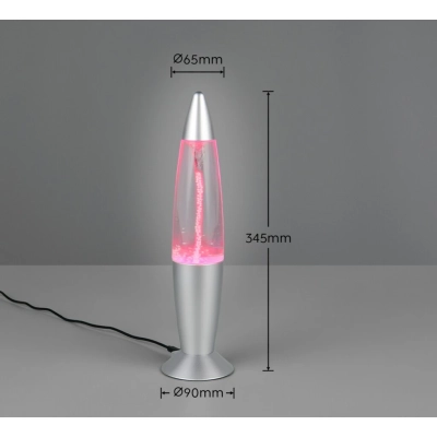 Holly lampka stołowa LED 1W szara R53641187