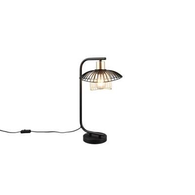 Lauris lampka stołowa 1xE27 czarna R56791032 Trio Lighting