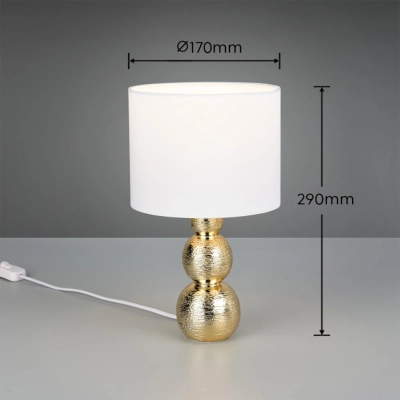 Lova lampka stołowa 1xE27 złota R56541079