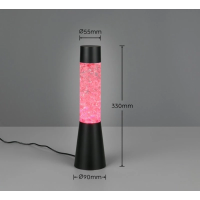 Martini lampka stołowa LED 1W czarna R53521132