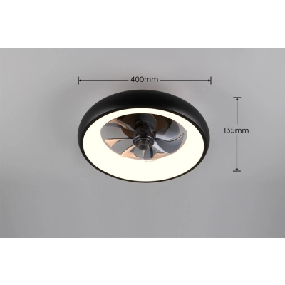 Muonio lampa sufitowa LED 20W 2300lm CCT czarna, biała R69182132