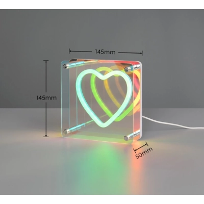 Querido lampka stołowa LED 2W 150lm 3000K biała R53791101