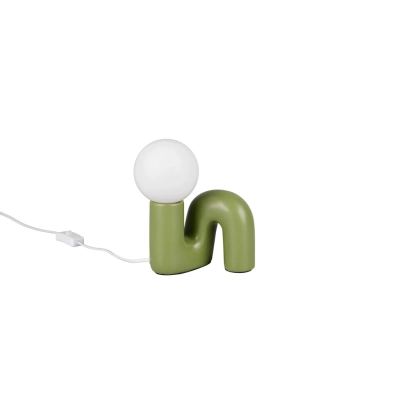 Quinn lampka stołowa 1xG9 zielona R56821015