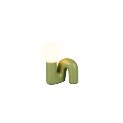 Quinn lampka stołowa 1xG9 zielona R56821015