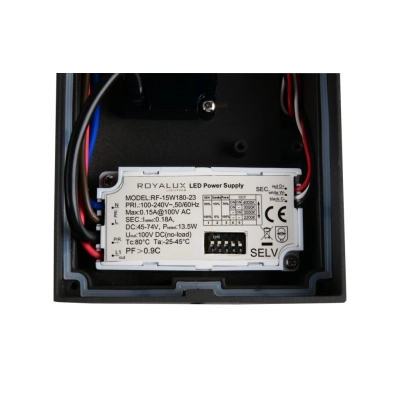 Ravi kinkiet IP54 LED 13W 1500lm CCT czarny 238669142