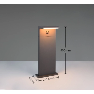 Ravi lampa stojąca IP54 LED 13W 1500lm CCT czarna 538669142