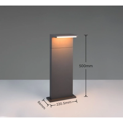 Ravi lampa stojąca IP65 LED 13W 1500lm CCT czarna 538660142