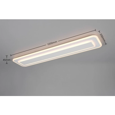Riva lampa sufitowa LED 35W 4100lm CCT biała 636719131