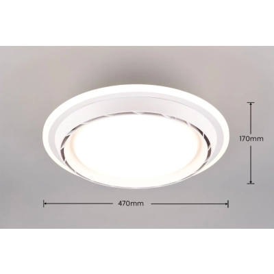 Saarela lampa sufitowa LED 38W 3800lm CCT biała R69472101