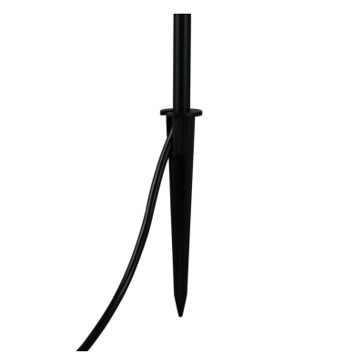 Scoop lampa stojąca IP44 LED 2W 160lm 3000K czarna R45863632