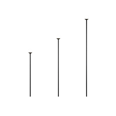 Scoop lampa stojąca IP44 LED 2W 160lm 3000K czarna R45863632