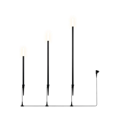 Stick lampa stojąca IP44 LED 3W 330lm 3000K czarna R45853632 Trio Lighting