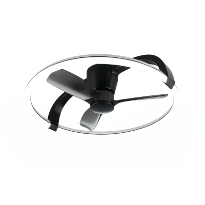 Stockh lampa sufitowa z wentylatorem LED 37W 4500lm CCT czarna, biała R64262932