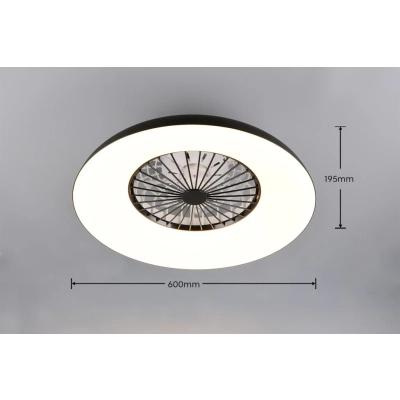 Svaerholt lampa sufitowa LED 34W 4500lm CCT czarna R69302102