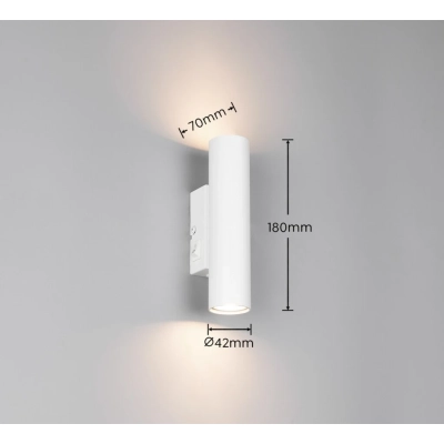 Taryn kinkiet 2xGU10 biały R26852731