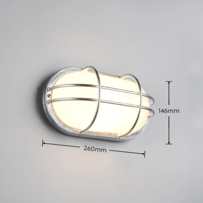 Tumen kinkiet IP44 1xE27 szary 260560186