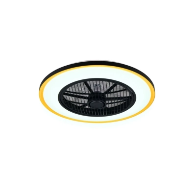 Varpula lampa sufitowa LED 28W 3200lm CCT czarna, złota R69272180