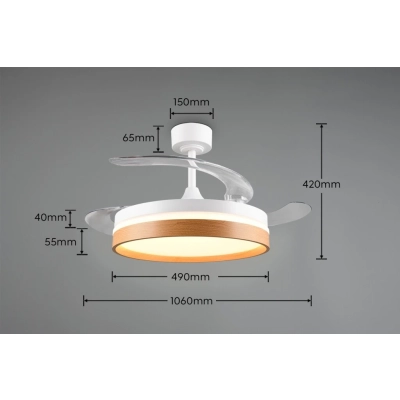 Volda lampa sufitowa LED 30W 3500lm CCT biała, naturalna R69642101