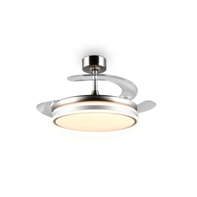 Volda lampa sufitowa LED 30W 3500lm CCT srebrna, biała R69642107 Trio Lighting