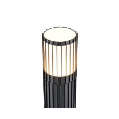 Volga lampa stojąca IP54 1xE27 czarna 569460142