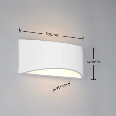 Wacadia kinkiet 1xE14 biały 201101101