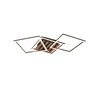 Zaro lampa sufitowa LED 30W 3550lm 3000K czarna R63403132