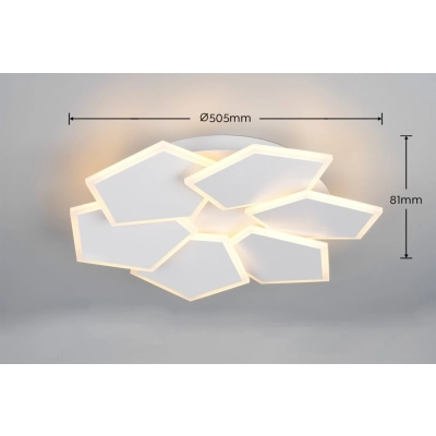 Zaya lampa sufitowa LED 34W 3900lm CCT biała 636810631