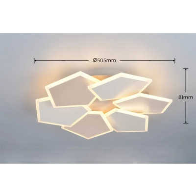 Zaya lampa sufitowa LED 34W 3900lm CCT beżowa, biała 636810665