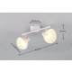 Calvi lampa sufitowa 2xE14 biała, naturalna R86782031