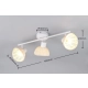 Calvi lampa sufitowa 3xE14 biała, naturalna R86783031
