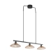 Eluna lampa wisząca 3xE27 czarna R36523032