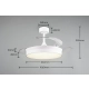 Kerava lampa sufitowa LED 30W 3500lm CCT biała R69572101