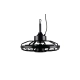 Oslo lampa sufitowa IP44 LED 20W 2300lm CCT czarna R69692102