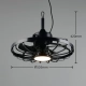 Oslo lampa sufitowa IP44 LED 20W 2300lm CCT czarna R69692102