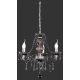 LÜSTER żyrandol R11073002 Black trio lighting