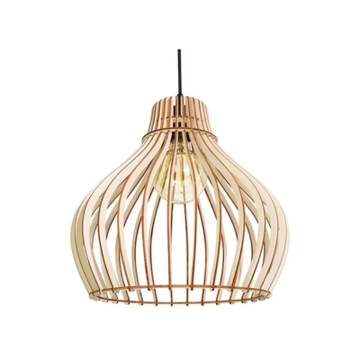 Bareel Zw BEC 380 2BL lampa wisząca 2 x E27 czarna, odcienie brązowego