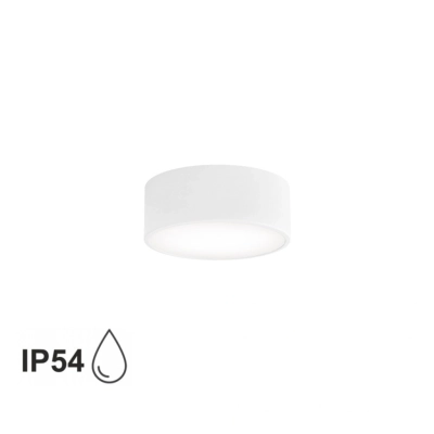 Cleo 200 IP54 lampa sufitowa 1 x E27 biała Temar Lighting
