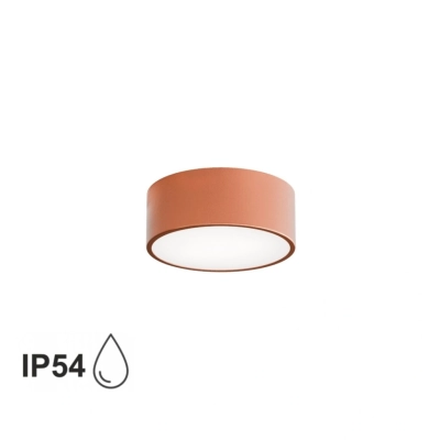 Cleo 200 IP54 lampa sufitowa 1 x E27 miedziana Temar Lighting