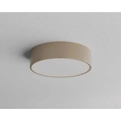 Cleo 300 lampa sufitowa 2 x E27 beżowa z czujnikiem ruchu